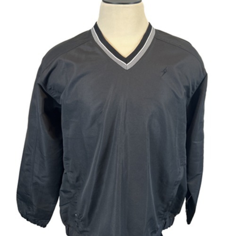 BUBBA GOLF Steve & Barry's Size L Men's Pullover V-Neck Windbreaker Jacket Large